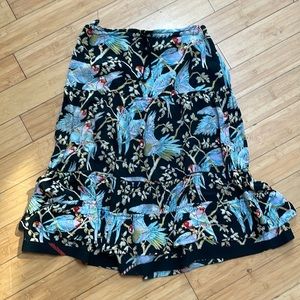 Loewe Paula Ibiza Vintage Silk Skirt
